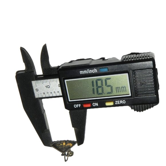 Vintage Silver Earrings Damascene Fan Japan Gold Tone - Picture 8 of 12